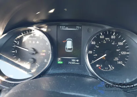 2017 Nissan Rogue Sv z USA, uszkodzony, nr VIN KNMAT2MV4HP583138